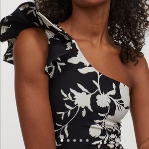 Johanna Ortiz x H&M one shoulder swimsuit